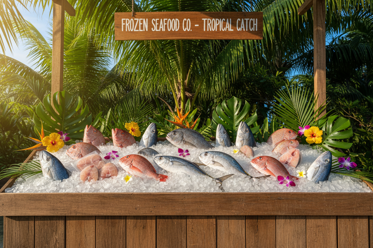 Fagyasztott Halak / Frozen Fish / Frozen na Isda