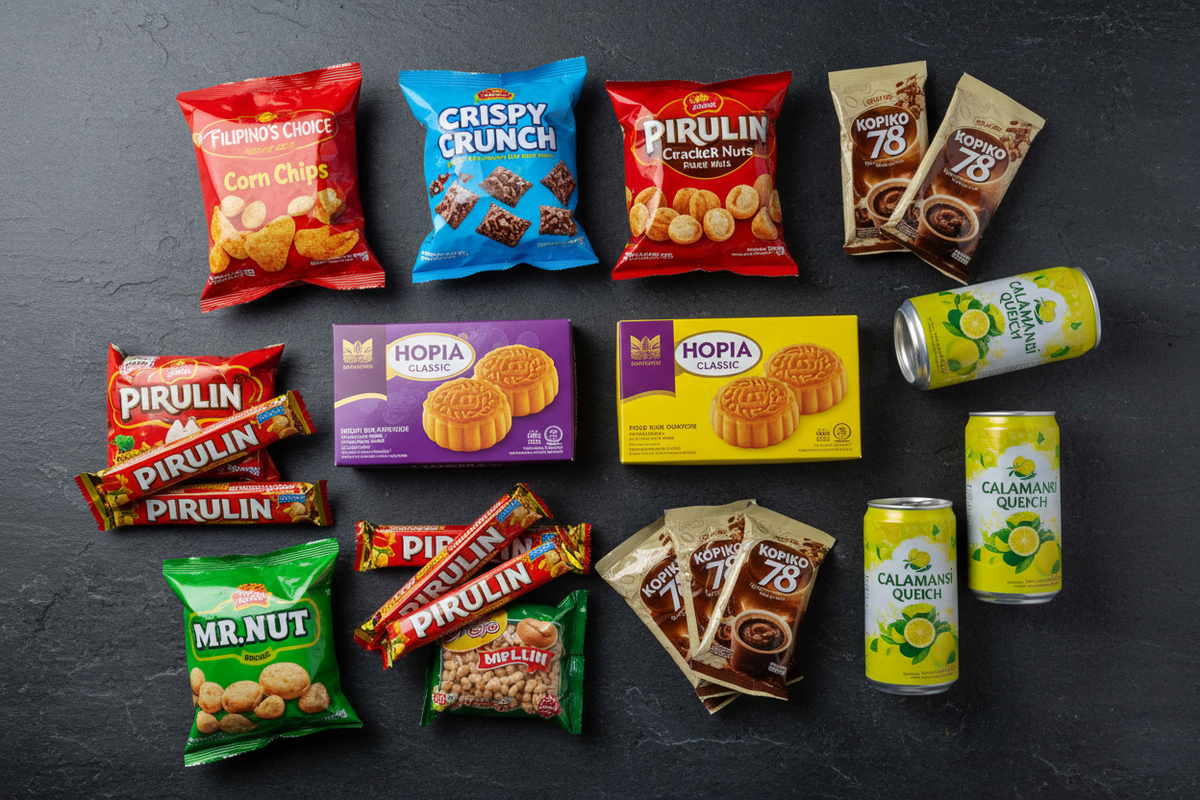 Snacks, Sweets & Drinks
