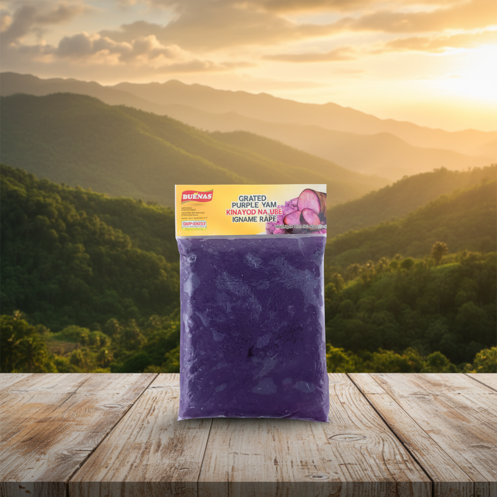 Buenas - Grated Ube Purple Yam 454g