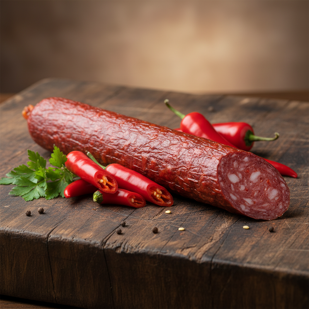 Hírös pokol szalámi (600g)